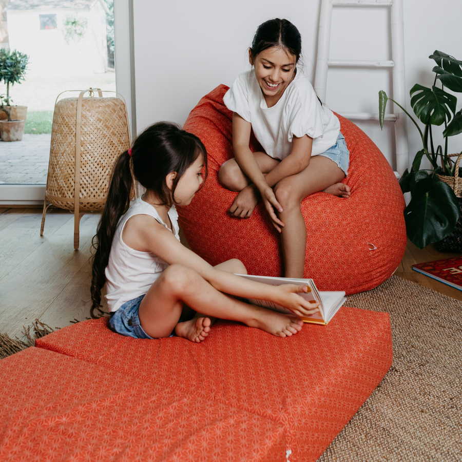 BEAN BAG adorno asiático