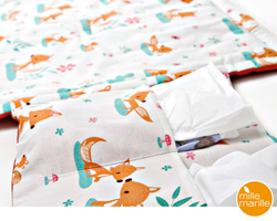CHANGING PAD 'TO GO' SWEET FOXES