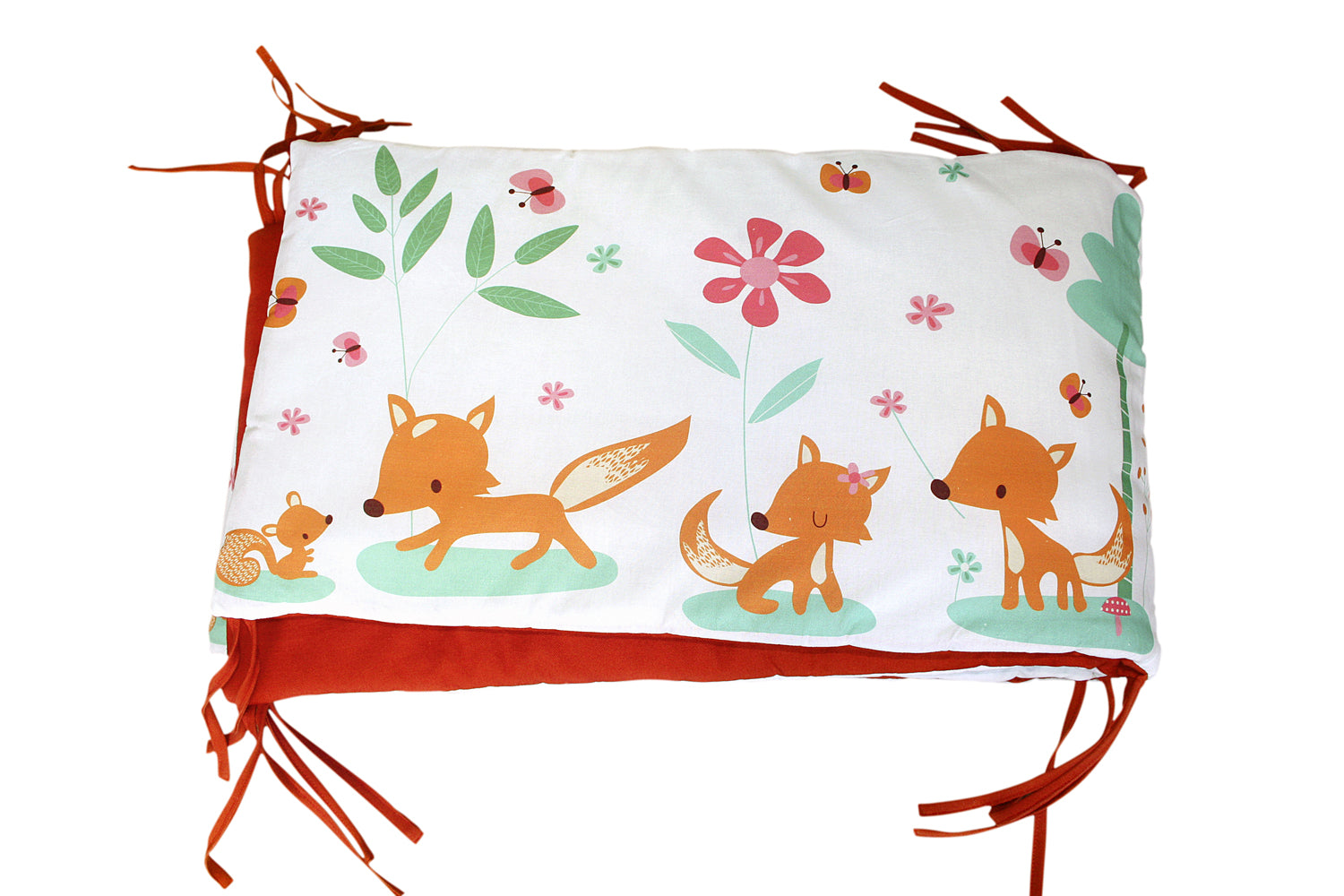 SET: bed linen & bed nest SWEET FOXES