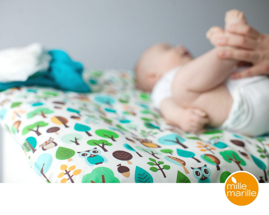 Cambiador MODERN OWLS AZUL