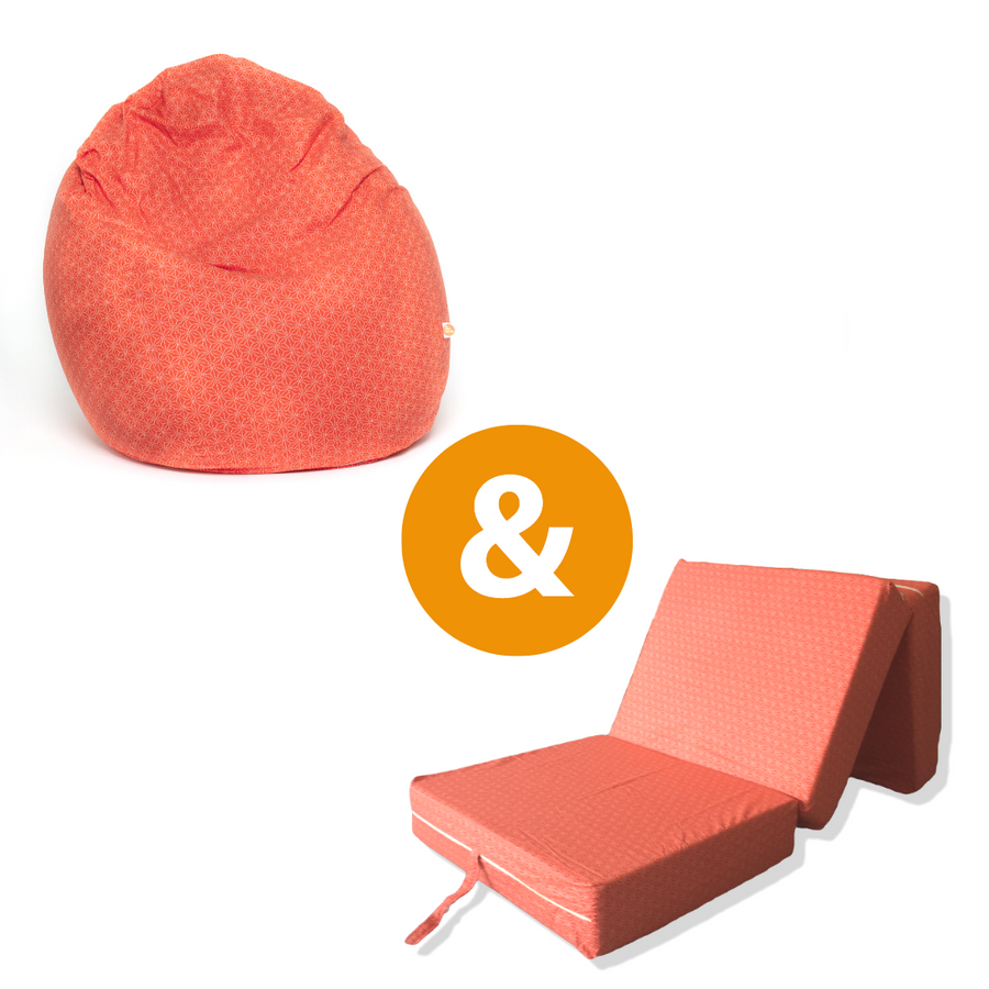 BEAN BAG adorno asiático