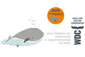 POUF SAVE THE WHALES