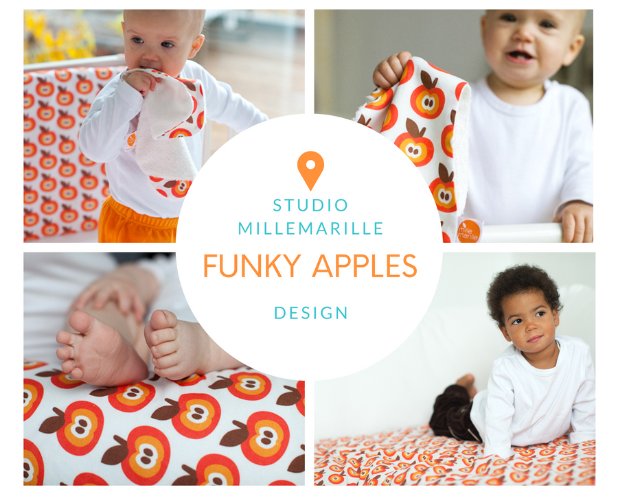 sonnensegel millemarille SONNENSEGEL FUNKY APPLES – millemarille